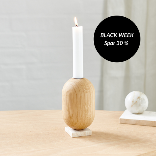 Ellipse candle holder